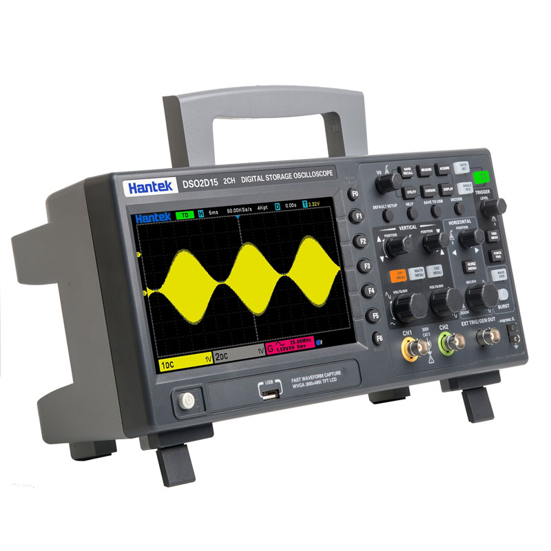 Digital Storage Oscilloscope 100Mhz - Nouvel oscilloscope numérique Hantek DSO2C10 2
