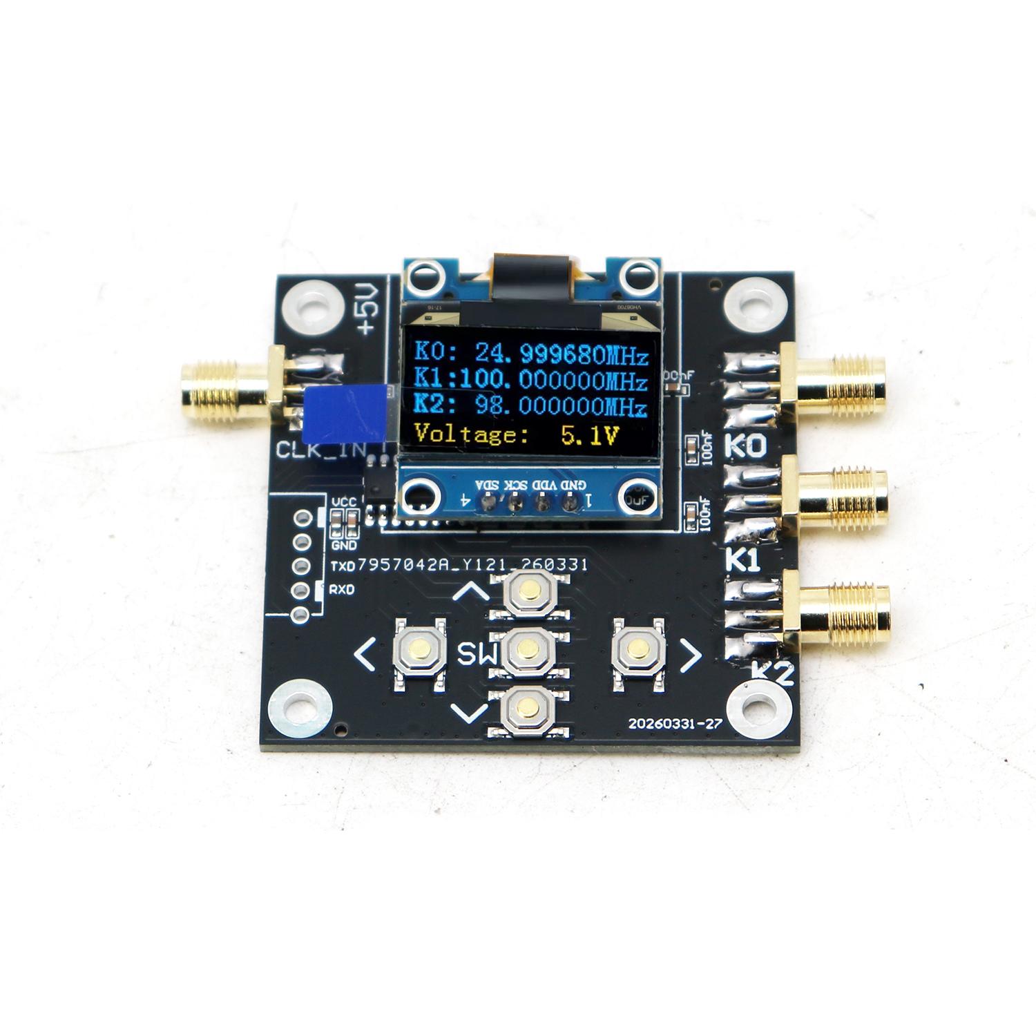 Signal Generator Spectrum Analyzer - Générateur de signal d'horloge programmable SI5351,