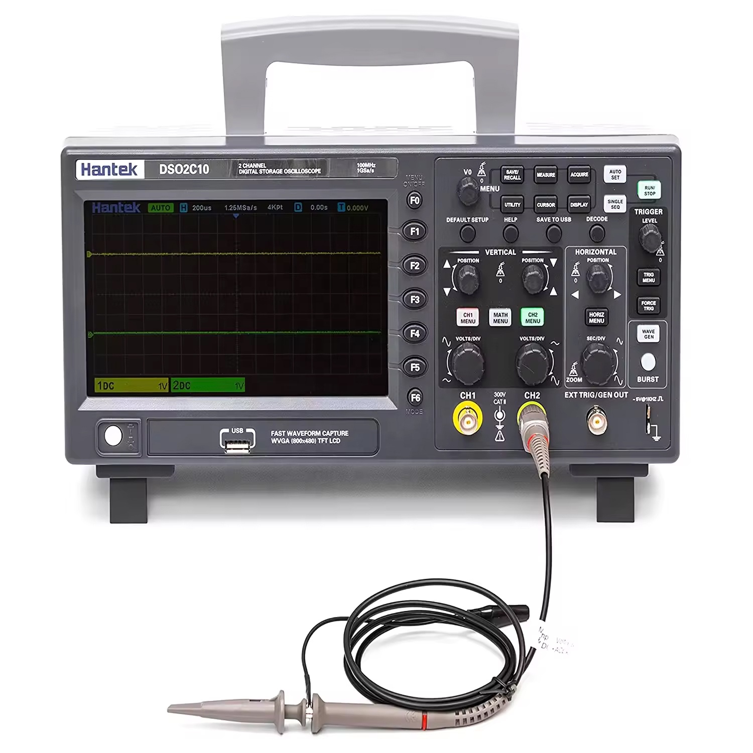 Oscilloscope numérique à 2 can - Digital Storage Oscilloscope 100Mhz avis et prix