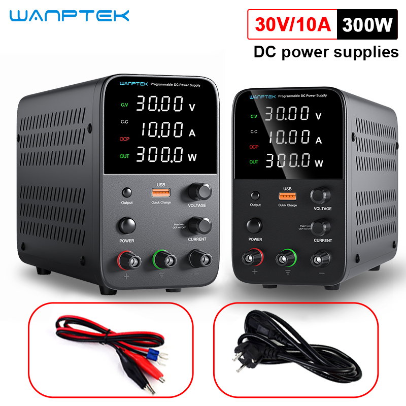 Wanptek – alimentation cc Prog - Programmable Dc Power Supply 30V 10A avis et prix