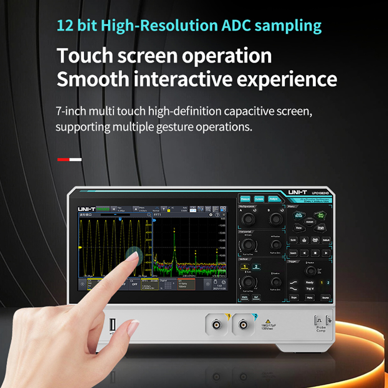 Oscilloscope UNI-T UPO1154HD U - Signal Generator Spectrum Analyzer avis et prix