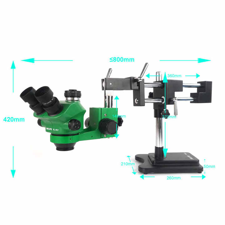 Microscope stéréoscopique trin - Stereo Trinocular Microscope Pcb avis et prix