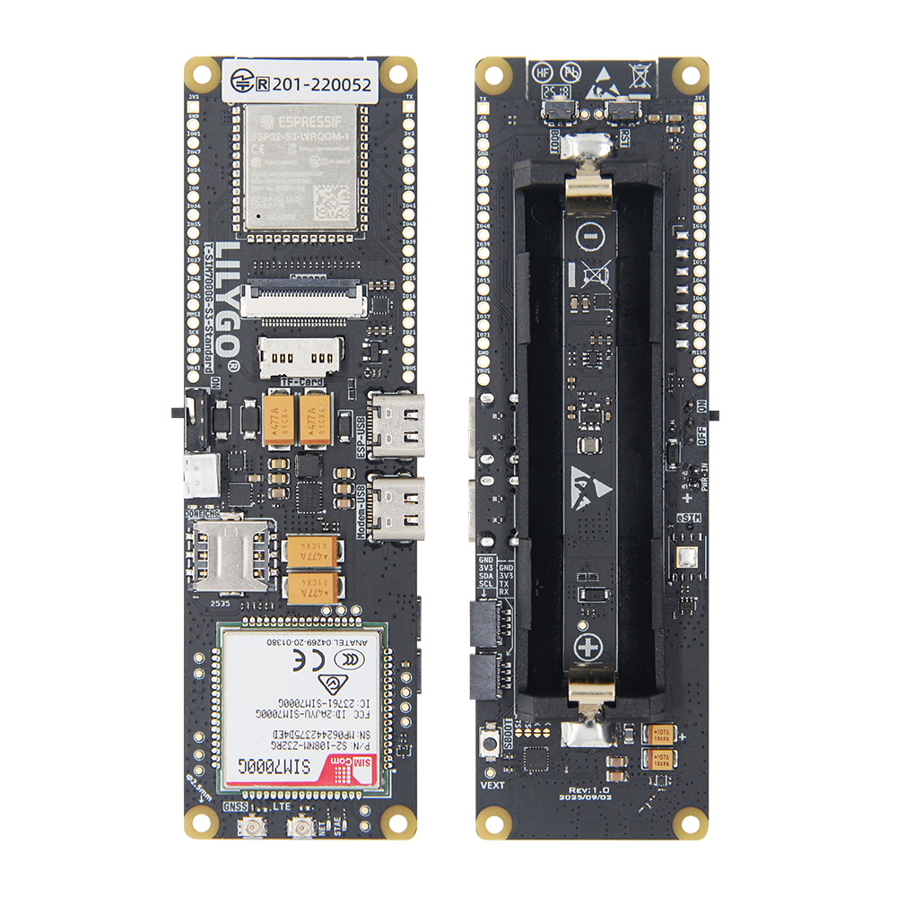 T-SIM7000G-S3-Standard SIM7080 - Esp32 S3 Development Board Lot avis et prix